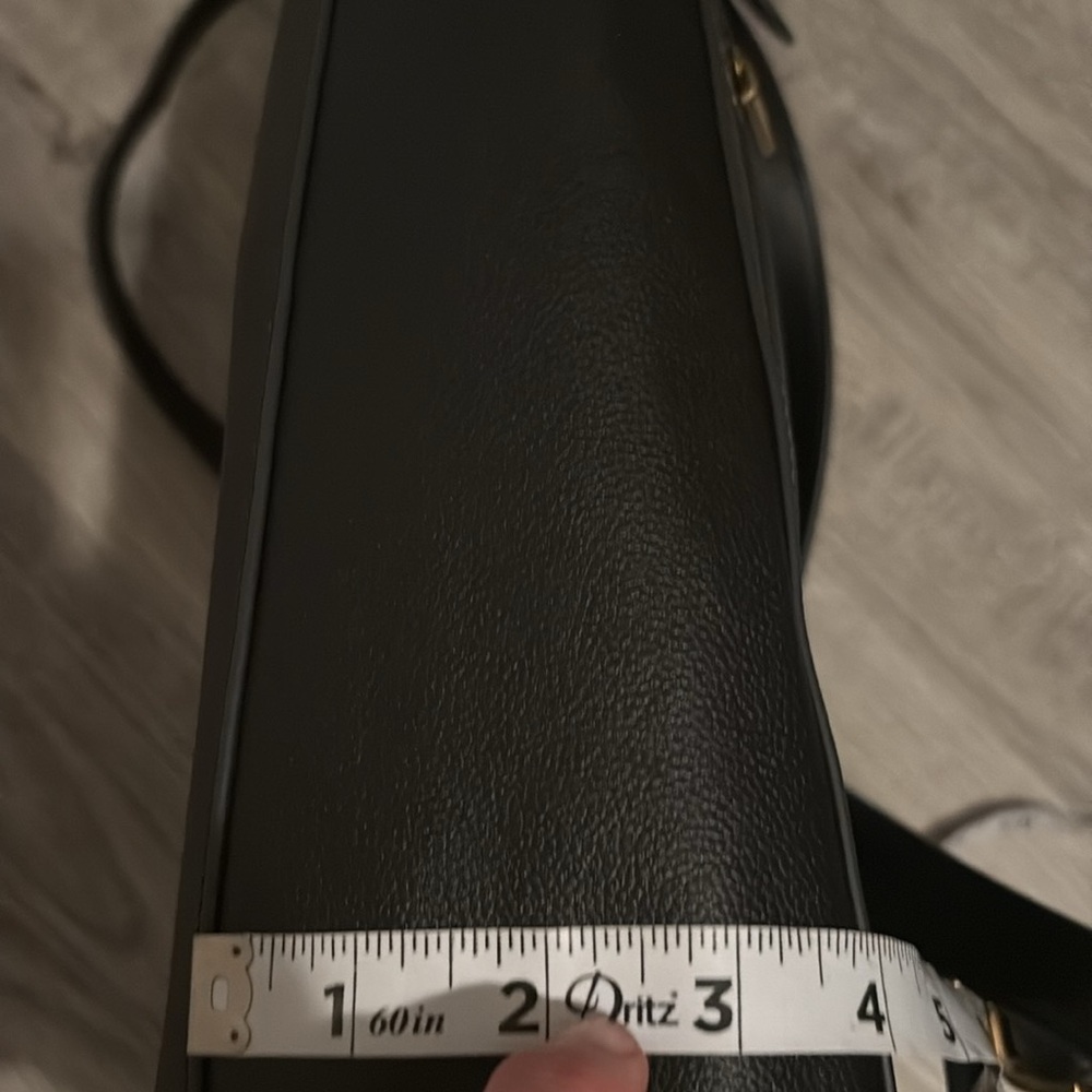 Fossil Black Leather Tote Bag - Picture 8 of 12